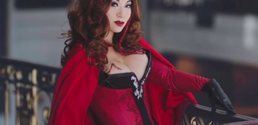 scarlet witch cosplay costume